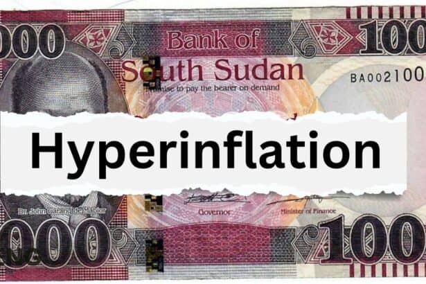Policy Interventions To Reduce Hyperinflation In South Sudan